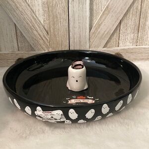 10 Strawberry Street Halloween Ghost Party Bowl